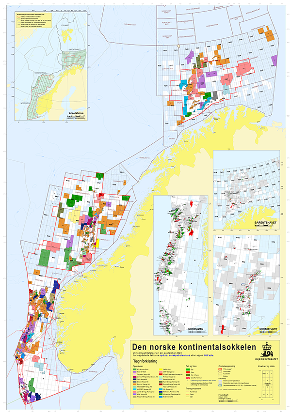 Map of the NCS 2020
