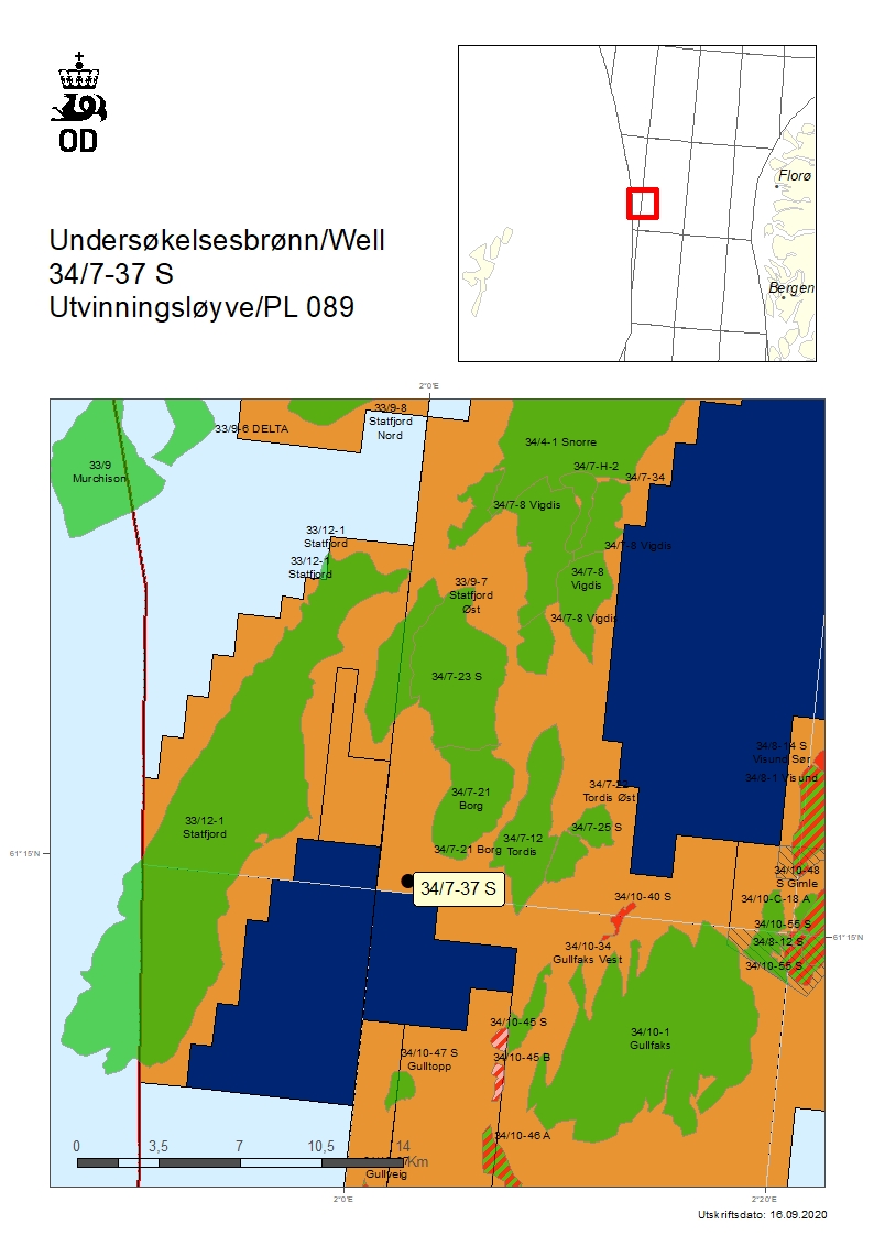 Kart over brønn 34-7-37-S