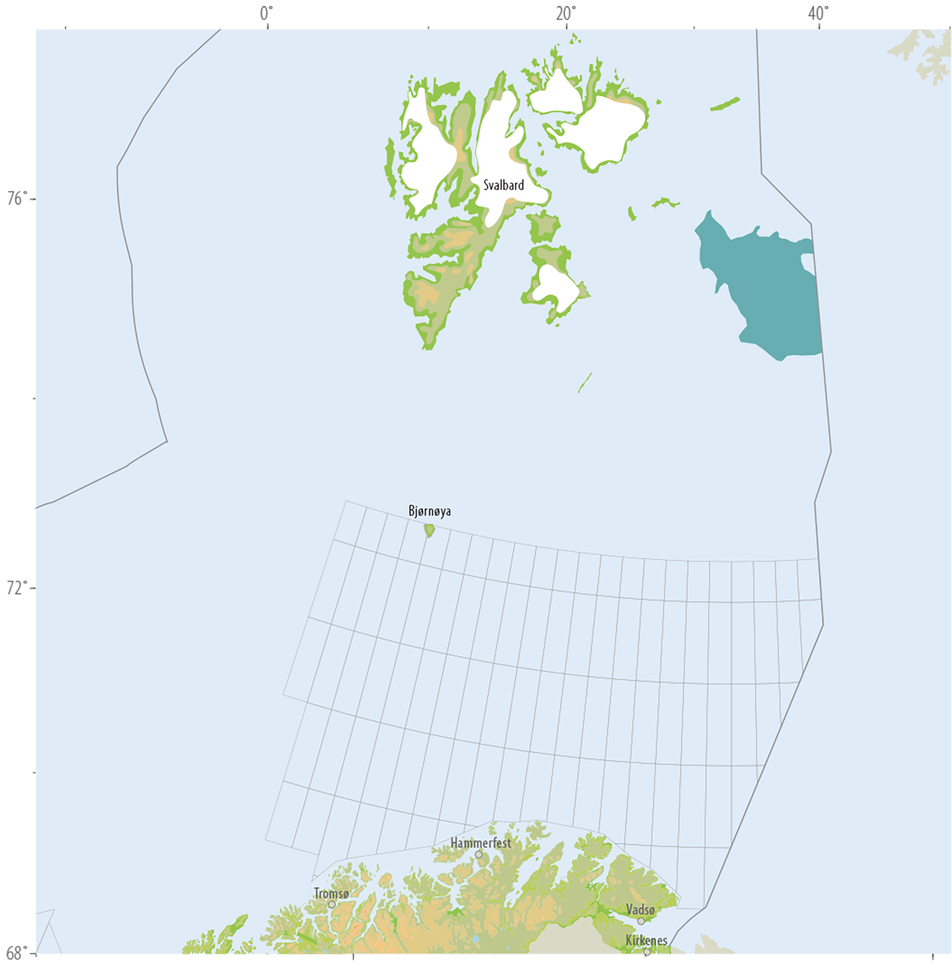 Figure 29. Extent of the Early Carboniferous play in the mapped area of Barents Sea North.