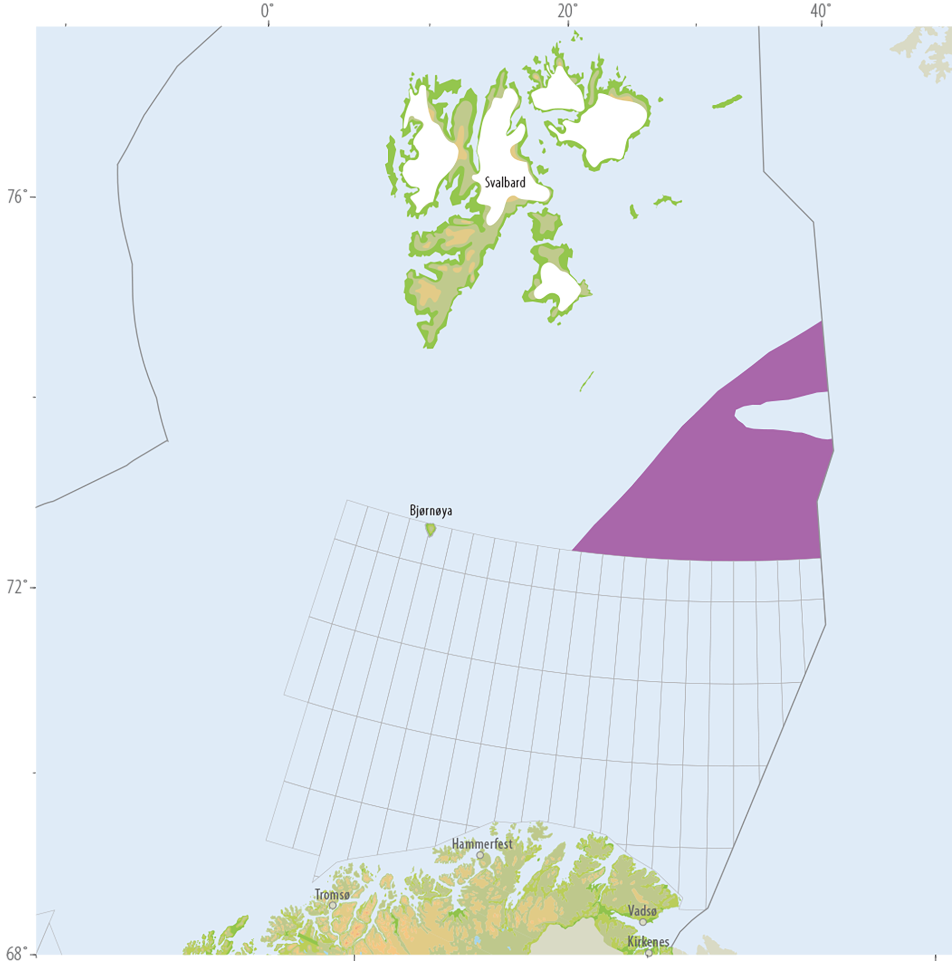 Figure 31. Extent of the Early Triassic play in the mapped area of Barents Sea North.