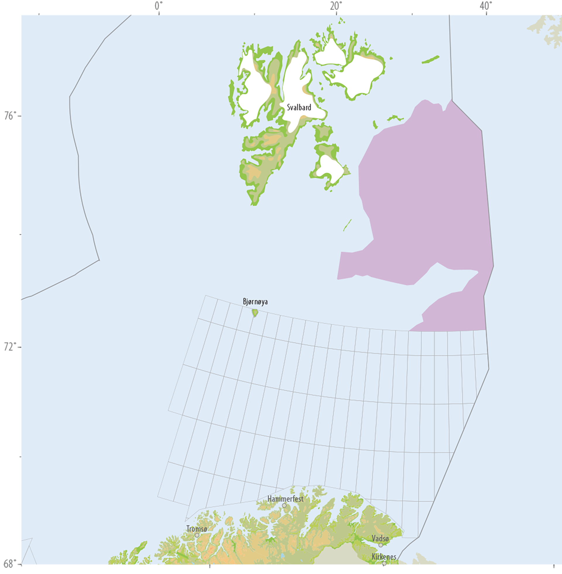 Figure 33. Extent of the Carnian-Norian play in the mapped area of Barents Sea North.