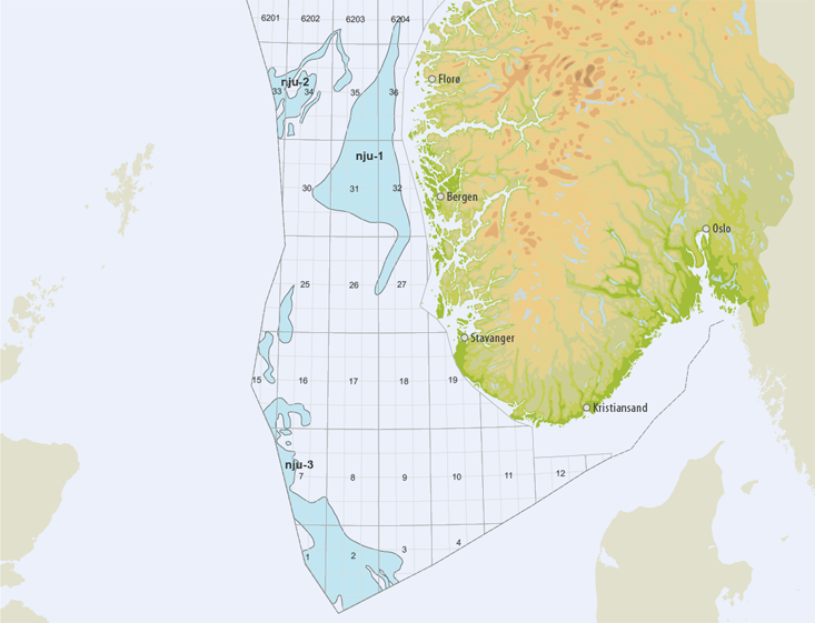 Nordsjøen - øvre jura letemodeller