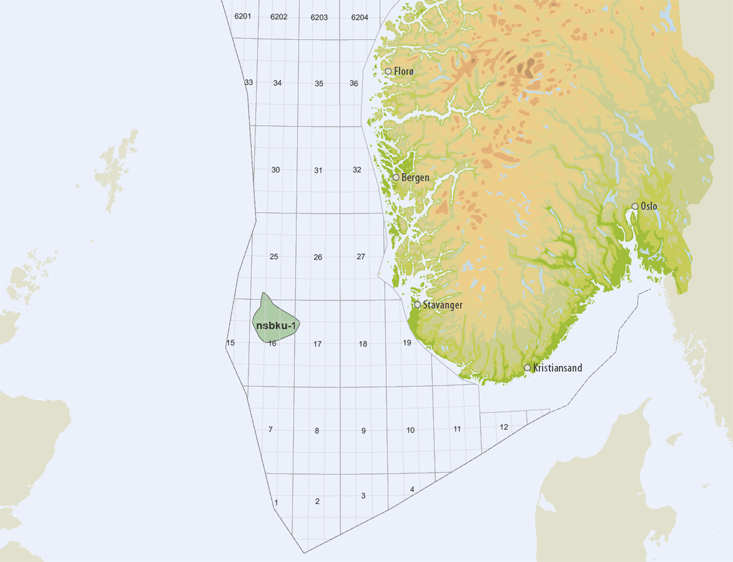 Nordsjøen - sub øvre kritt letemodell