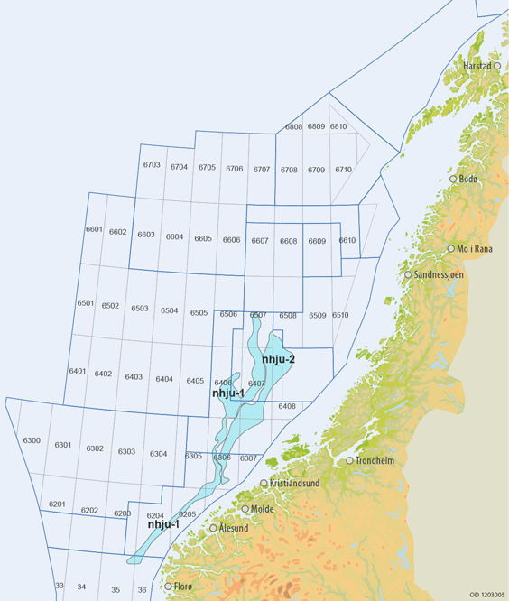 Norskehavet - øvre jura letemodeller