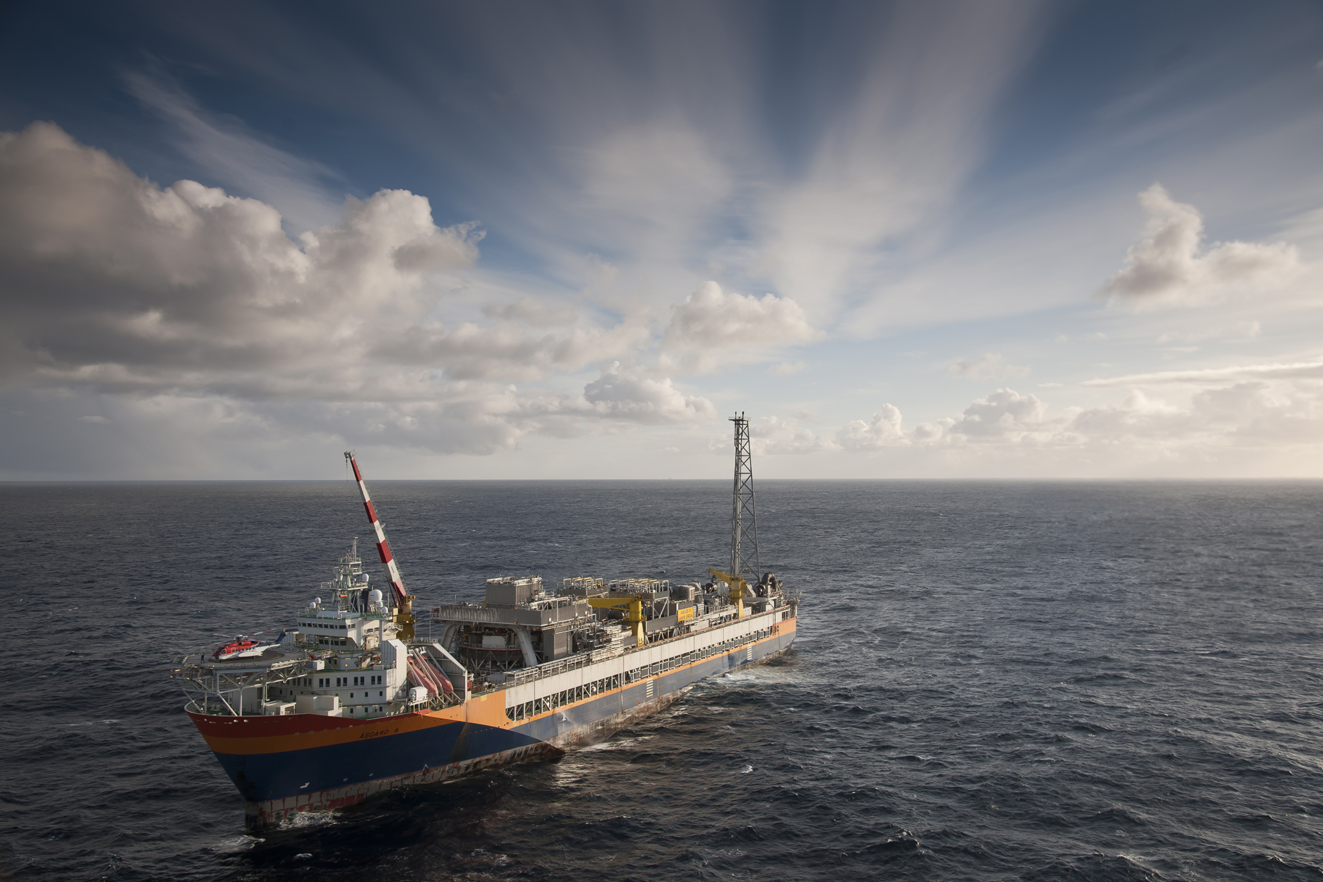 Åsgard A (Photo: Equinor/Øyvind Hagen)